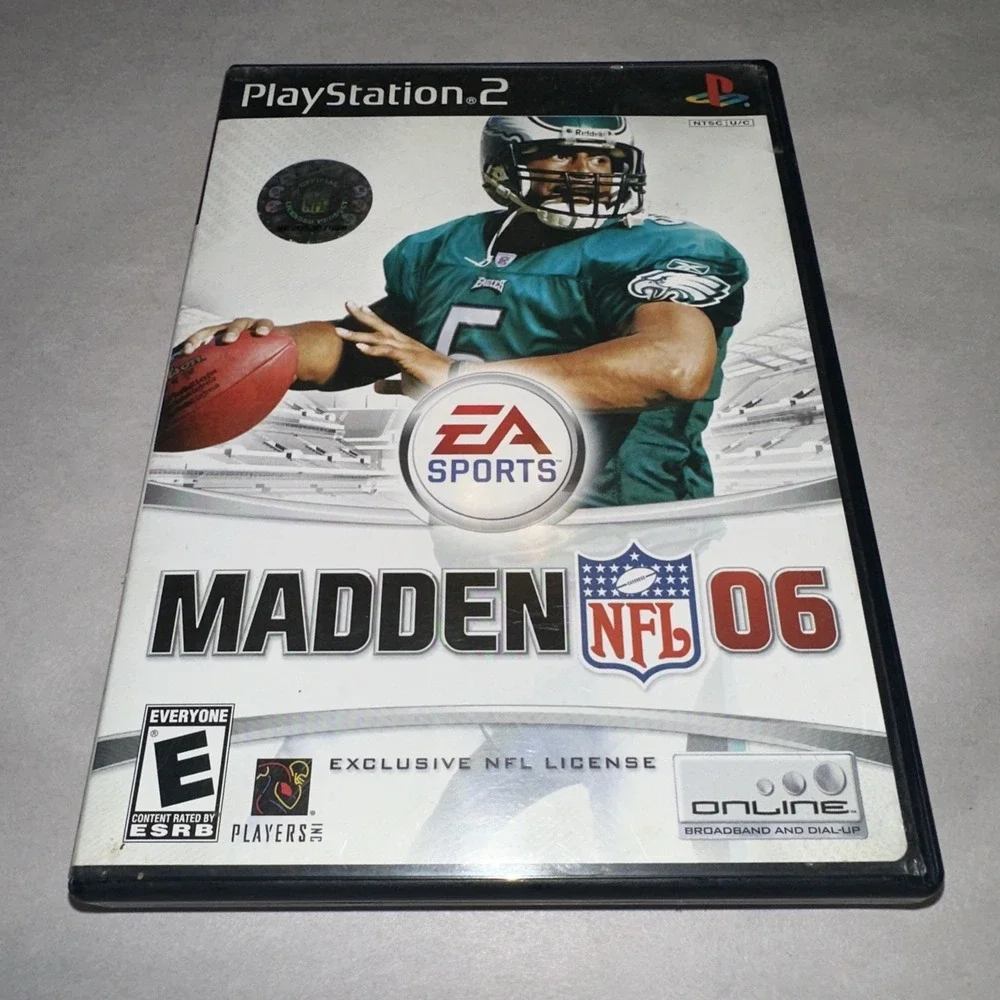 Madden NFL 06 (PlayStation 2 PS2) Complete W/ Manual CIB